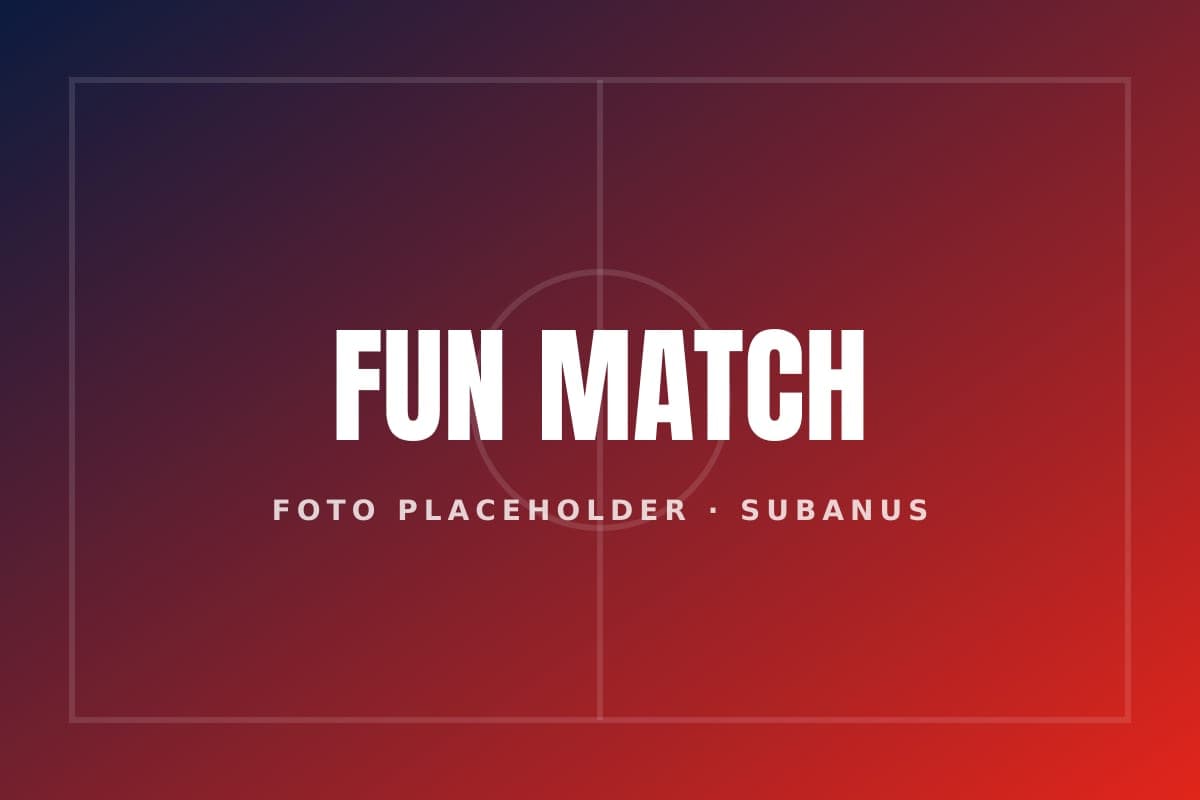 Placeholder foto fun match di Subanus